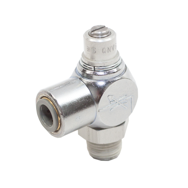 through 1/4 tubing air flow (Needle 1/4 Valves) NPT  Input Pneumadyne  Port